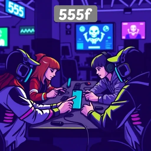 Komunitas Gamer di 555f dan Interaksinya